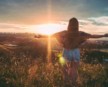 back-view-backlit-city-847483