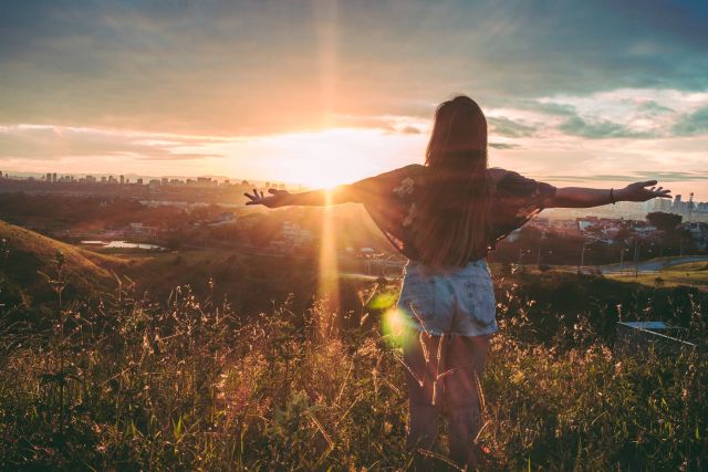 back-view-backlit-city-847483